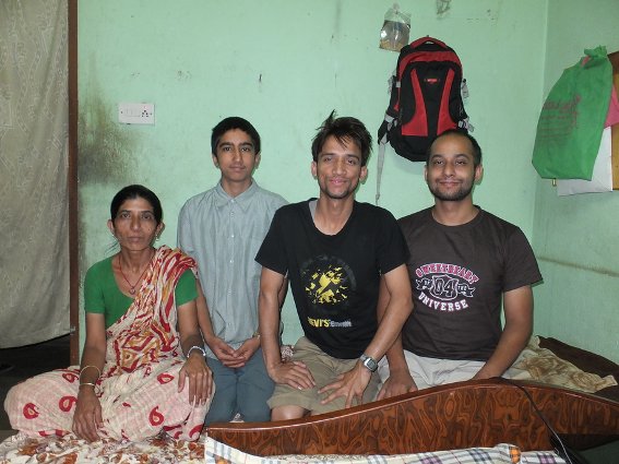 Some of the family I stayed with in Kathmandu