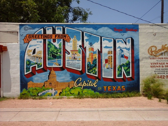 Mural in Austin