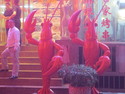 Awesome lobster statues