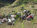 Batad city inside the rice terraces