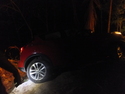 Car stuck in jungle enroute to green canyon