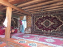 Carpet lined walls