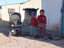 Children in sary tash