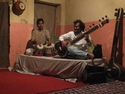 Classical indian music concert