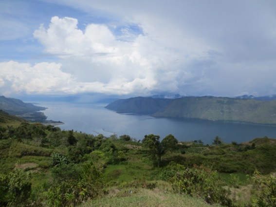 Danau Toba as see from atop Samosir