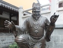 Dragon penis statue