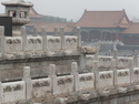 Dragon water spouts at forbidden city