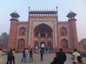 Entrance to the taj mahal