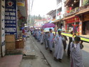 A funeral parade in Sapa