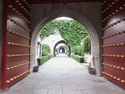 Gate to nanjing city wall
