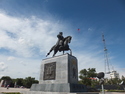 Genghis khan statue
