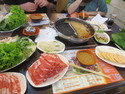Hot pot with evan and amy