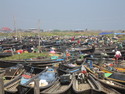 Inle floating market