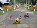 Kids playing in pontianak