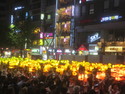 Lantern parade in seoul