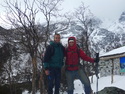Me and rob at base camp on haba mountain