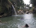 Me jumping off a water fall at green canyon