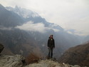 Me on the edge of tiger leaping gorge