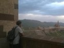 Me overlooking ishak pasha palace