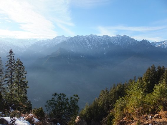 Mountains above Manali