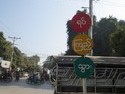 Myanmar stoplight