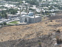 Osh mosque from top of mountain