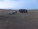 Our first central mongolia campsite