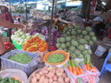 Produce for sale in central market in da lat