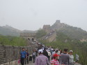 The great wall with lots of people