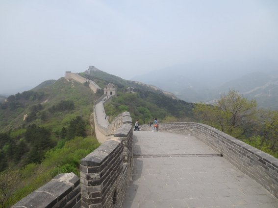 Part of the Great Wall of China