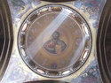 The main dome in the church of the holy sepulchre