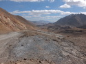 View from tajik mountain pass
