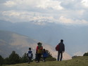 Villiagers descending haba mountain