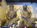 Warriors at temple in shanghai